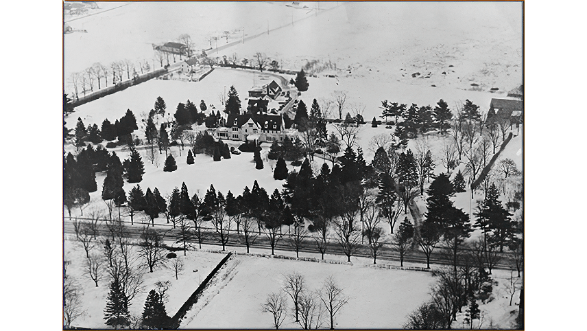 Hofstra History: The Hofstra Home. The Hofstra house had large hand-split shingles and a slanted roof. It was considered to be an elegant and gracious country home and was set well back from the road. Completed in 1904, it was designed by H. Craig Severance and it is possible that it was Severance's first residential design. The architect went on to design the Bank of Manhattan, the Hotel Taft, and Nelson Tower in New York City. The Hofstra mansion was referred to as 'The Netherlands' for William Hofstra's ties to his Dutch ancestry.