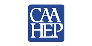 CAAHEP accredited badge