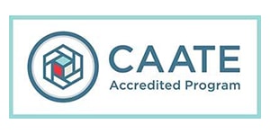 CAATE Accredited Badge