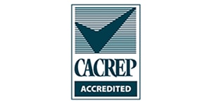 CACREP accredited badge